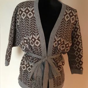 Fall/winter wrap sweater